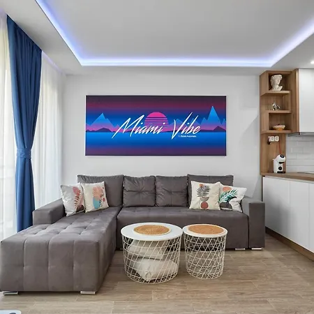 Daire Miami Vibe By Estateautomata Burgaz